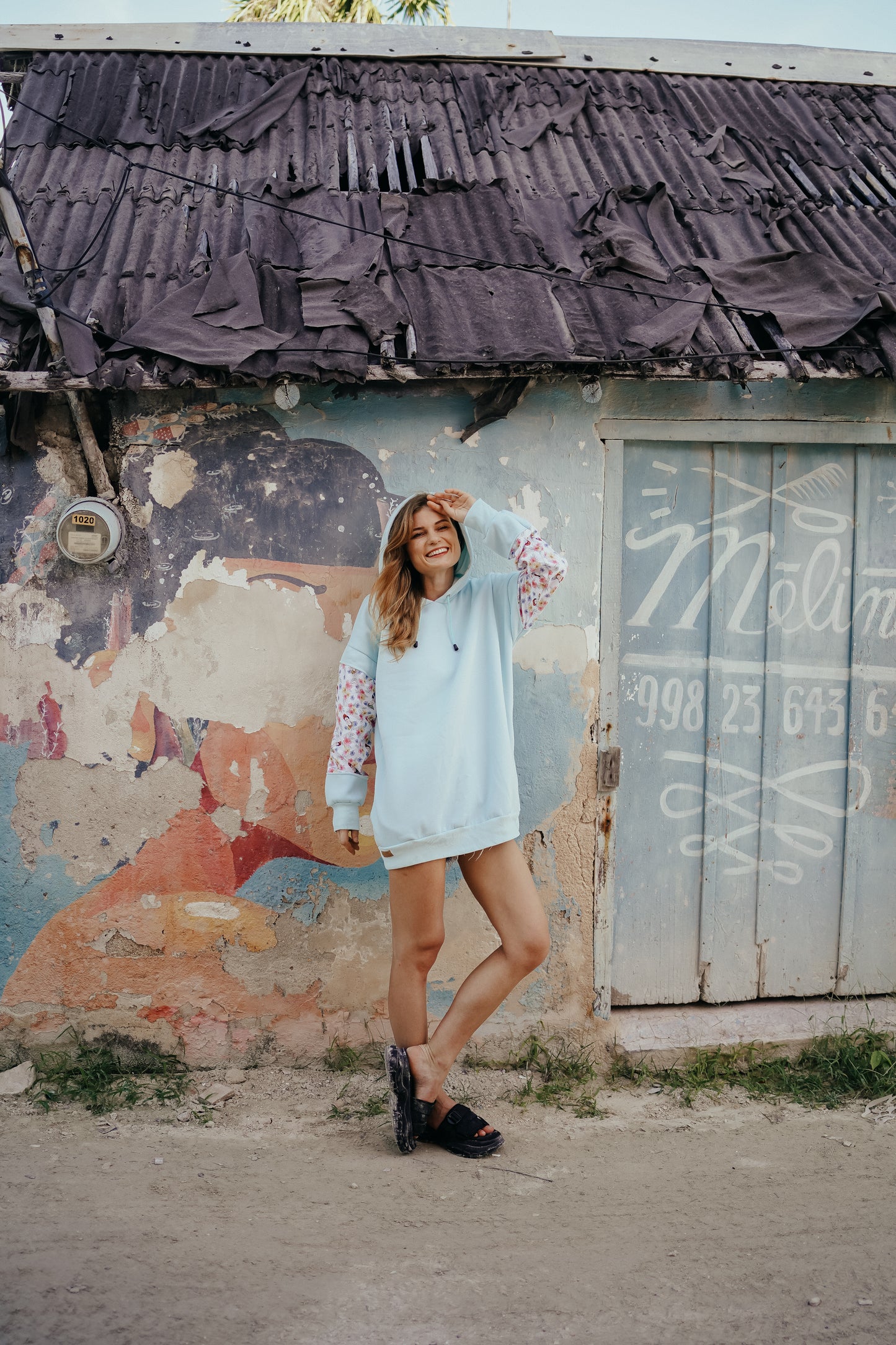 Mikina Frida mint