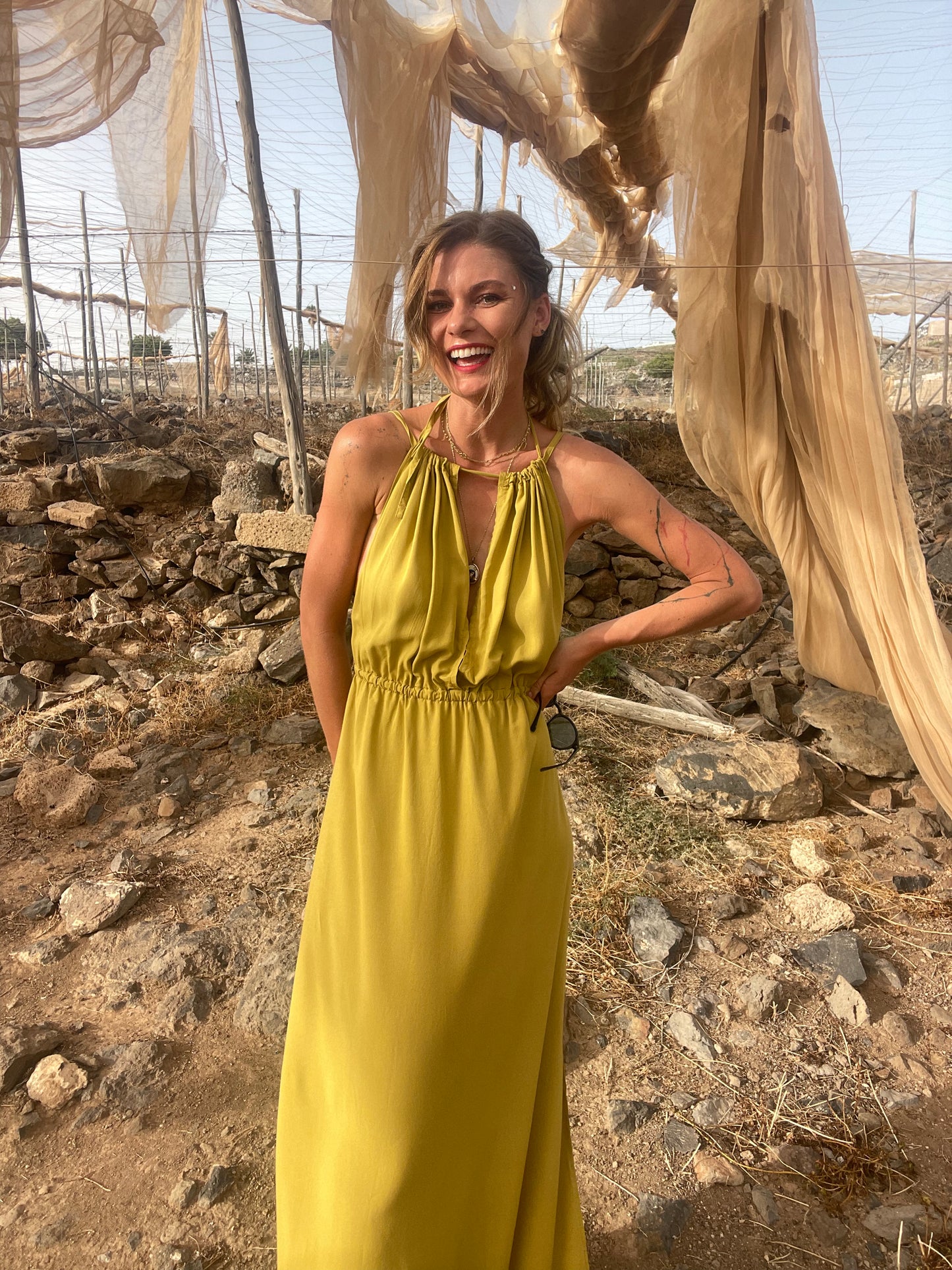 Šaty Verano olive