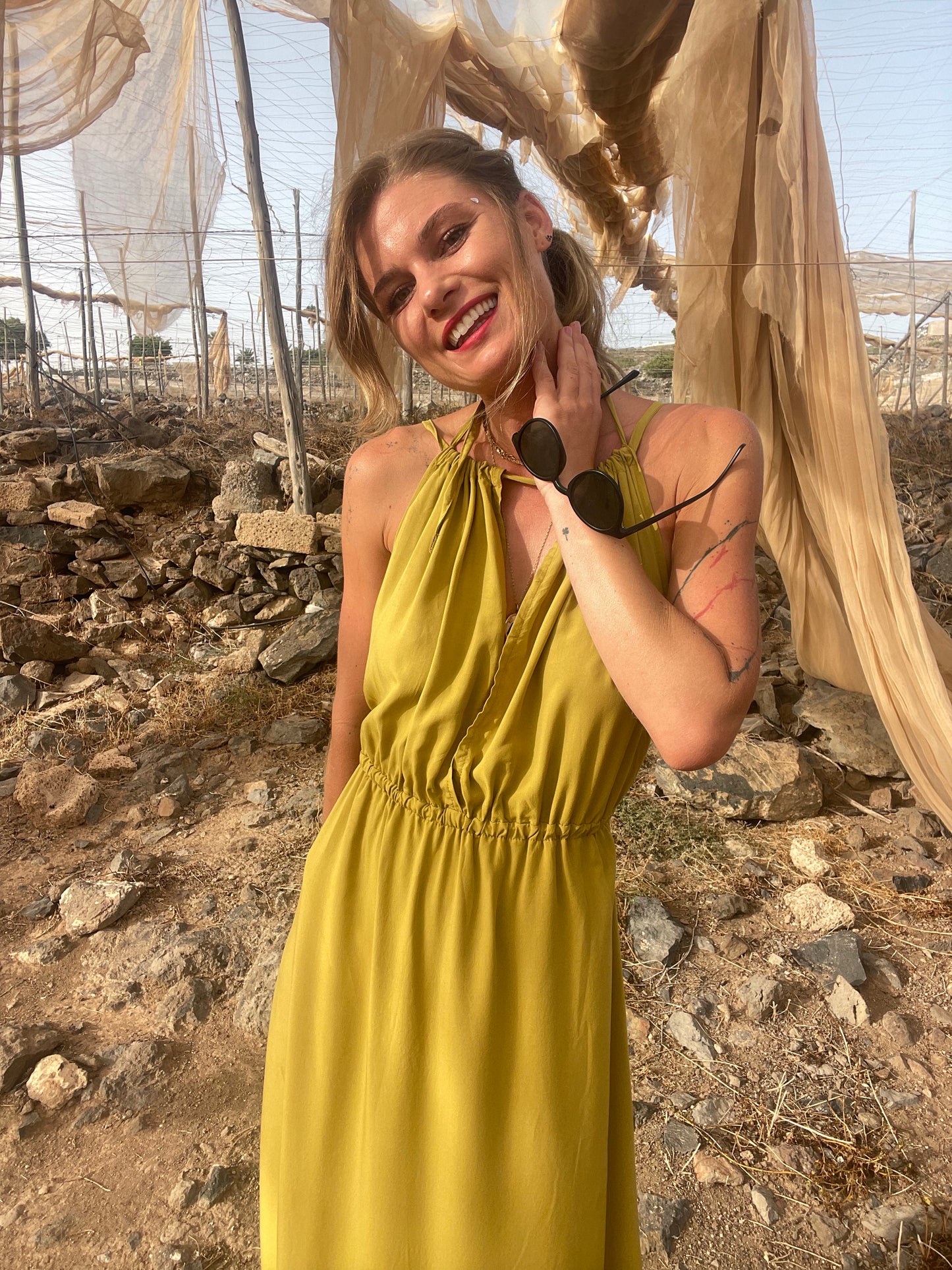 Šaty Verano olive