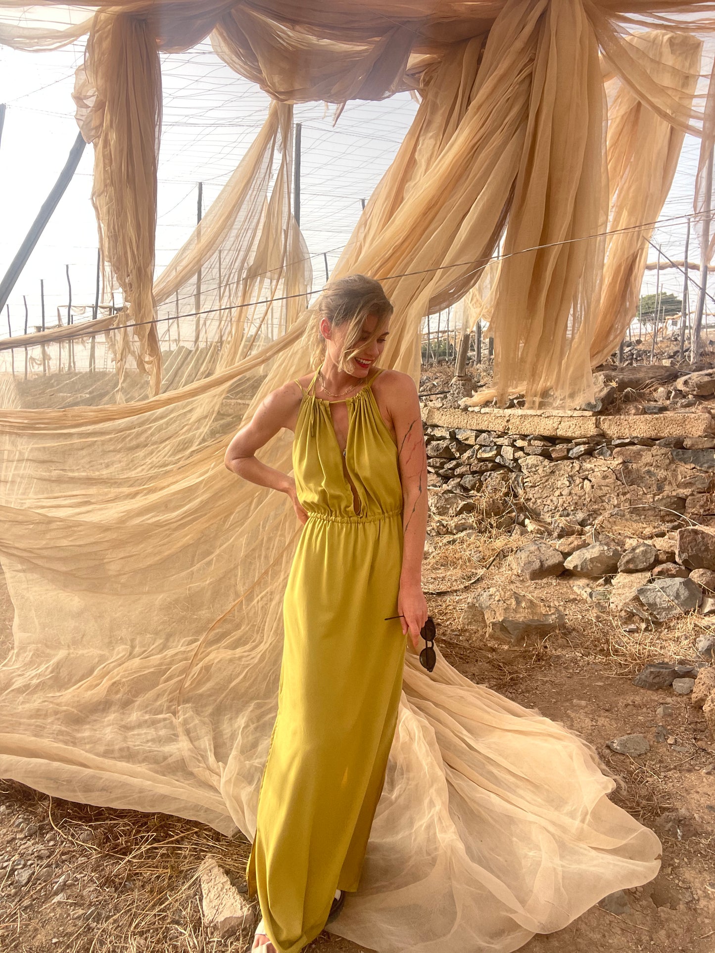 Šaty Verano olive