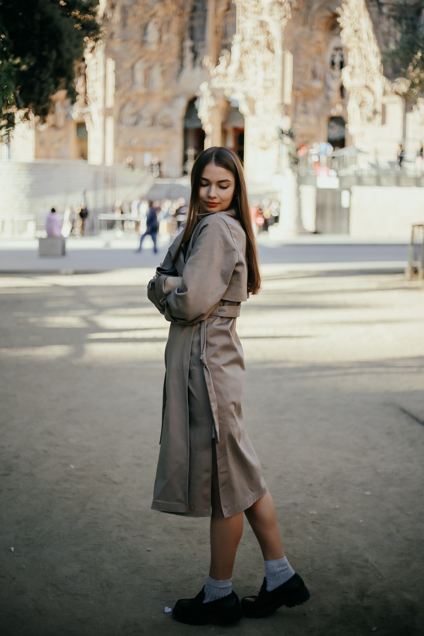 Trench coat Citizen béžová