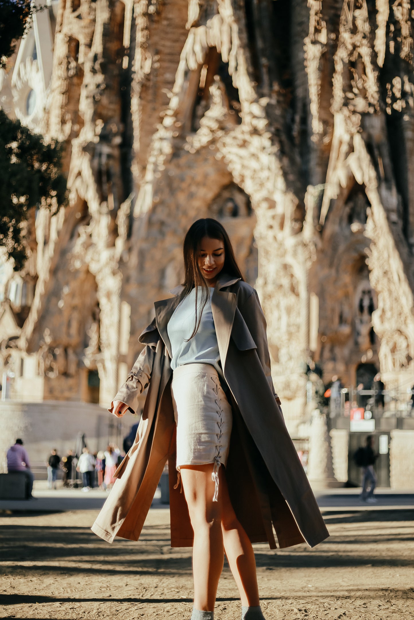 Trench coat Citizen béžová