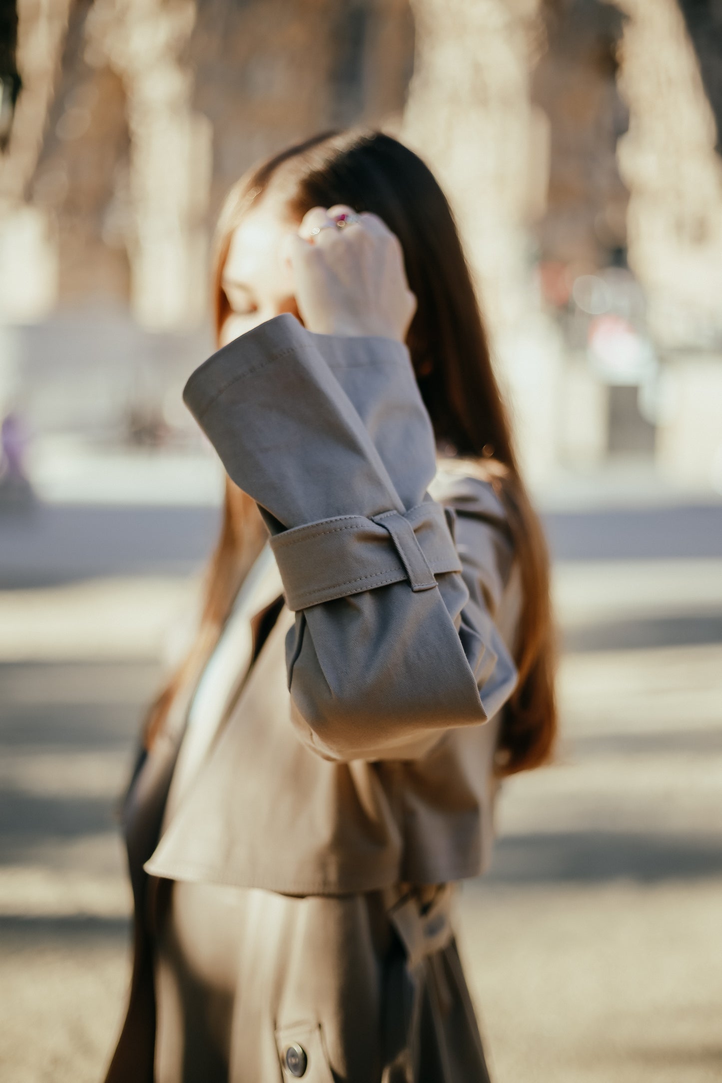 Trench coat Citizen béžová