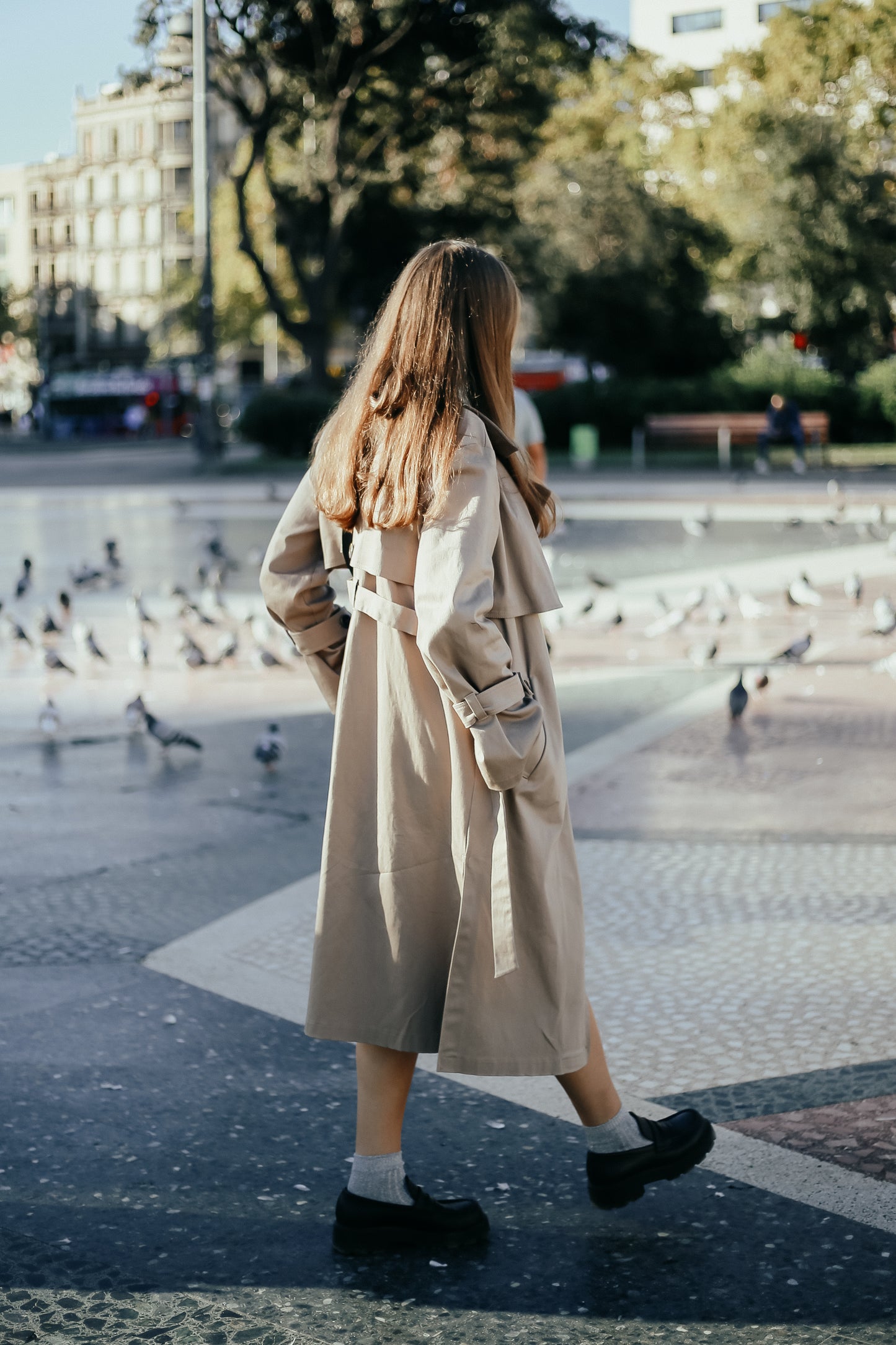 Trench coat Citizen béžová