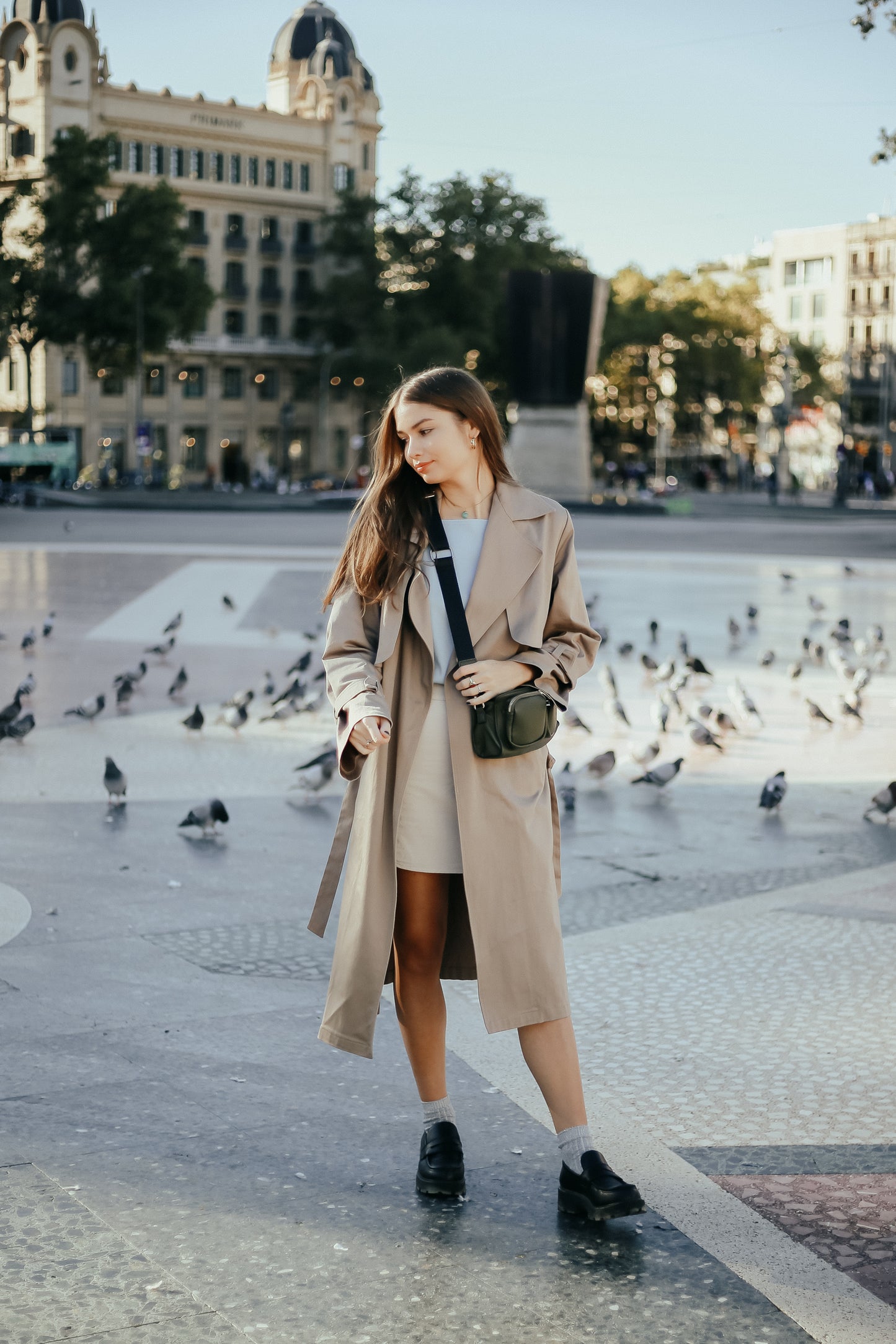 Trench coat Citizen béžová