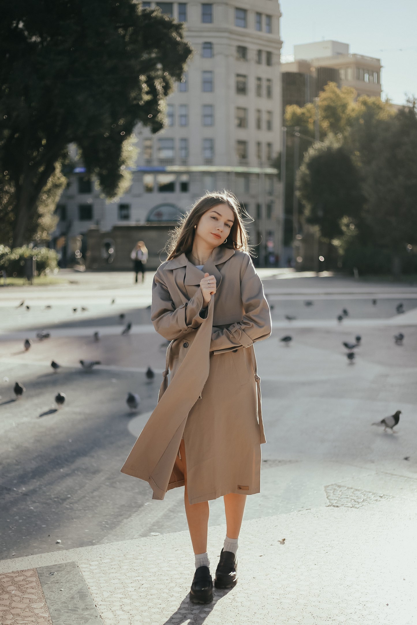 Trench coat Citizen béžová