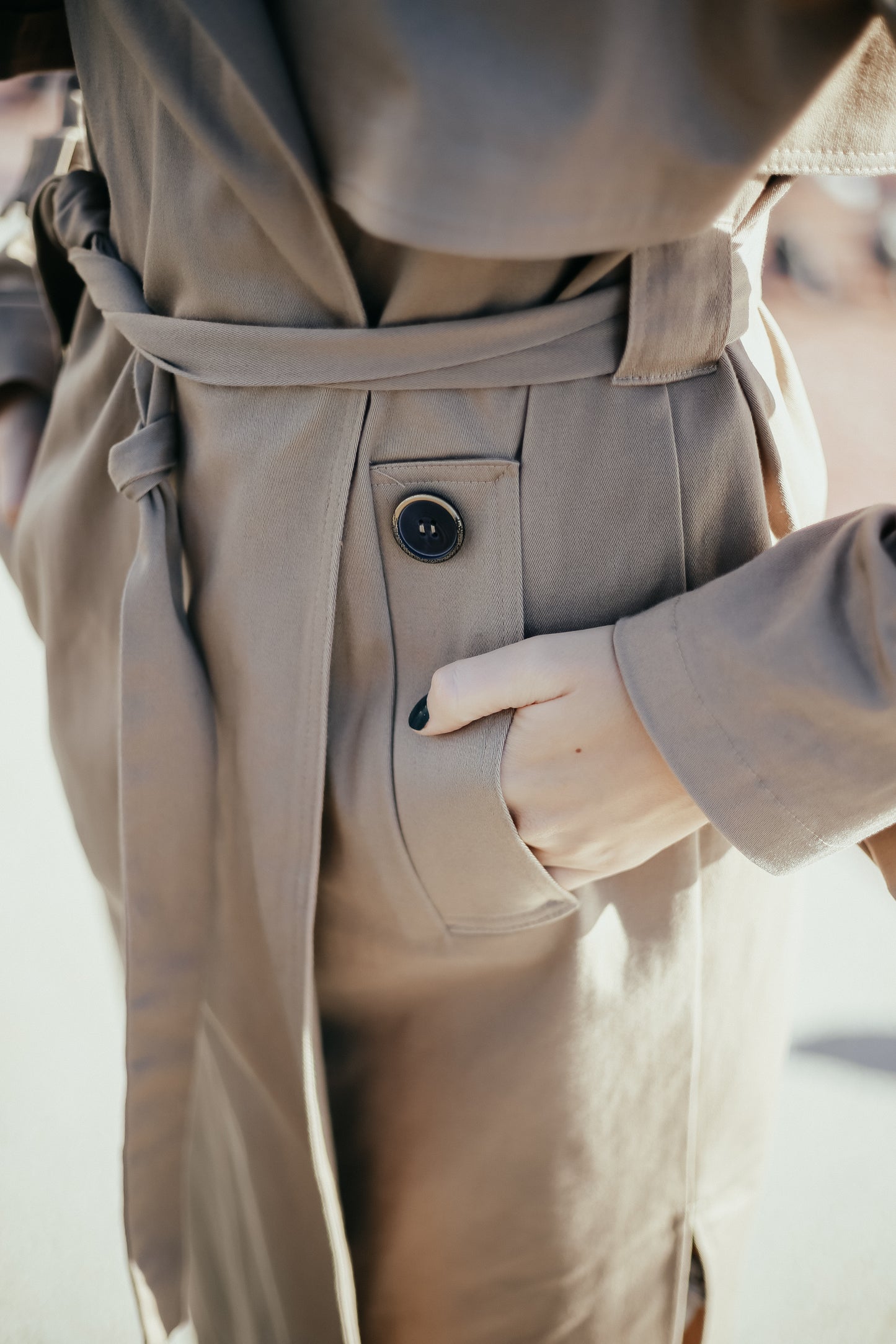 Trench coat Citizen béžová