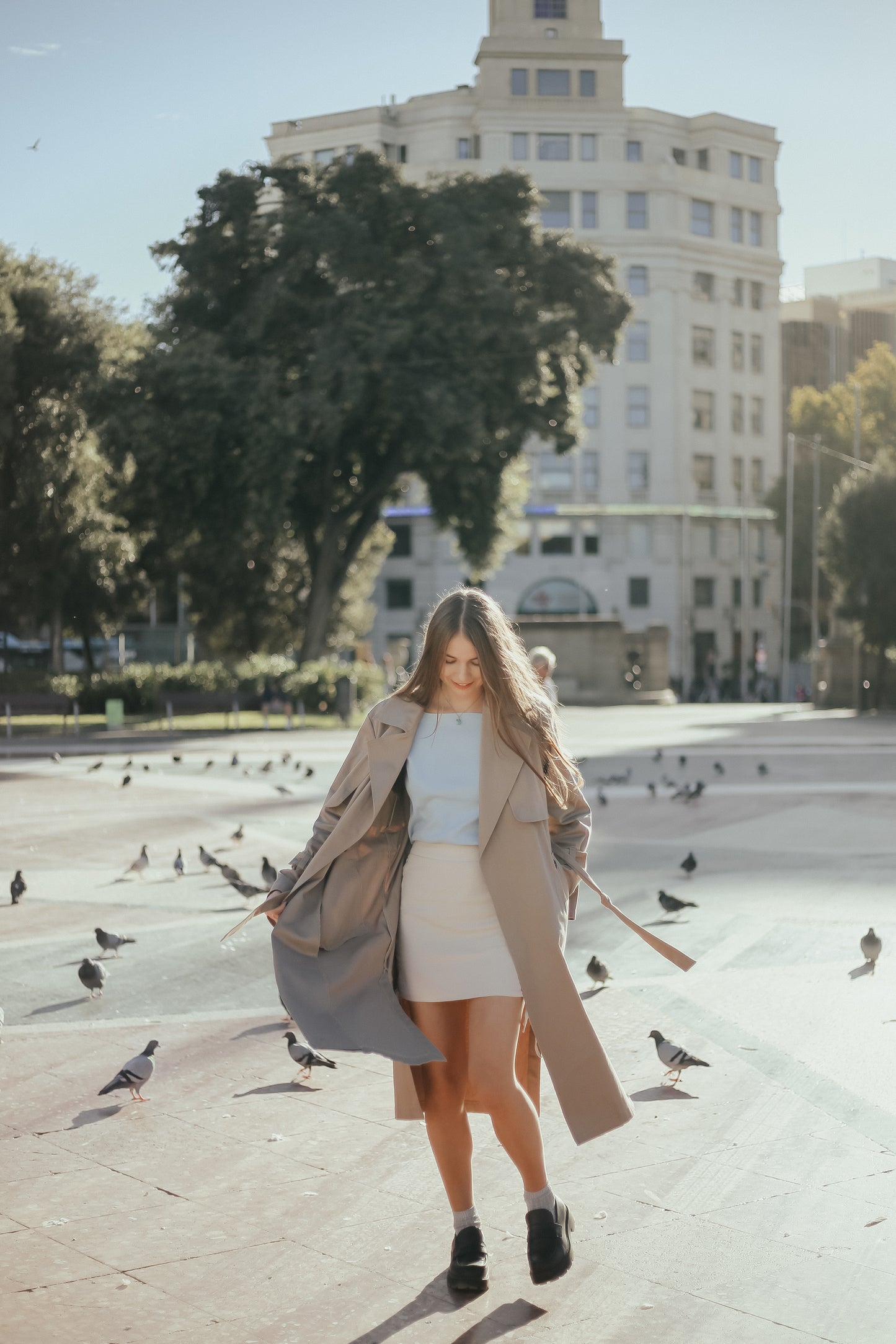 Trench coat Citizen béžová