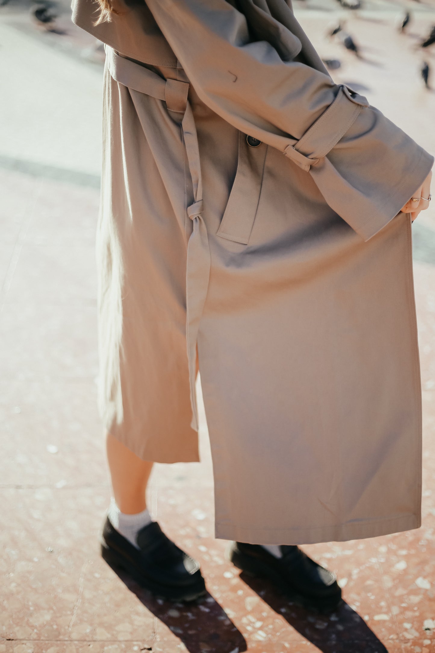 Trench coat Citizen béžová